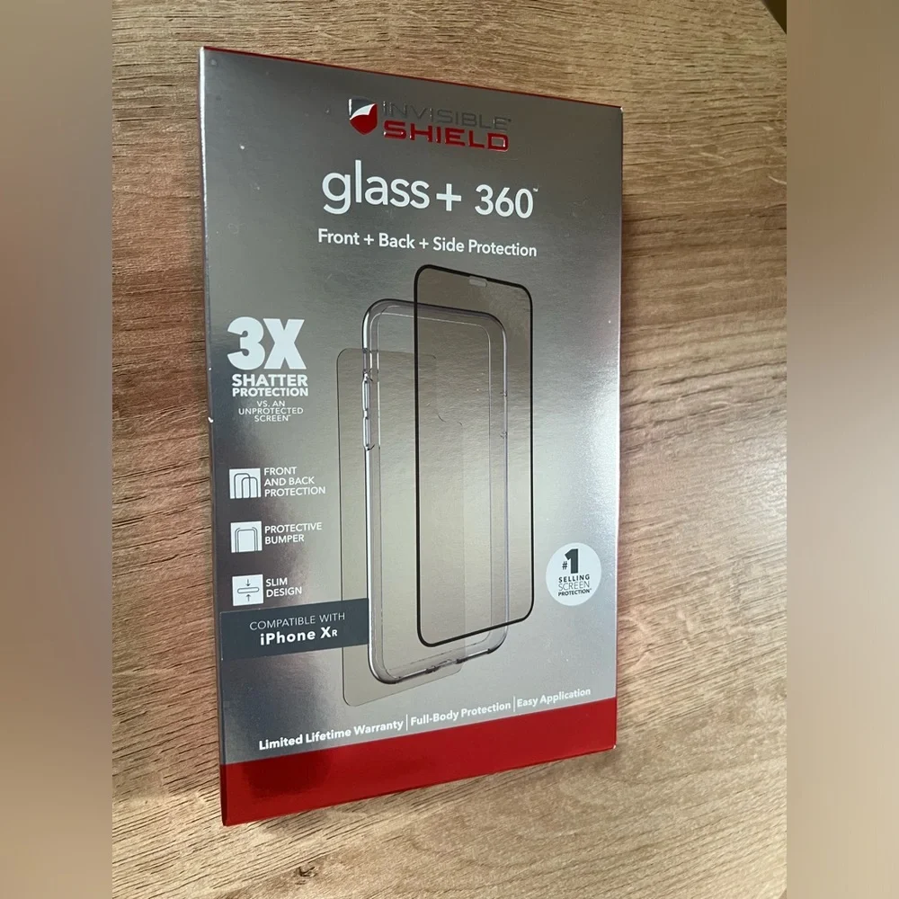 ZAGG Invisible Shield Glass+ 360 (unopened new in box)